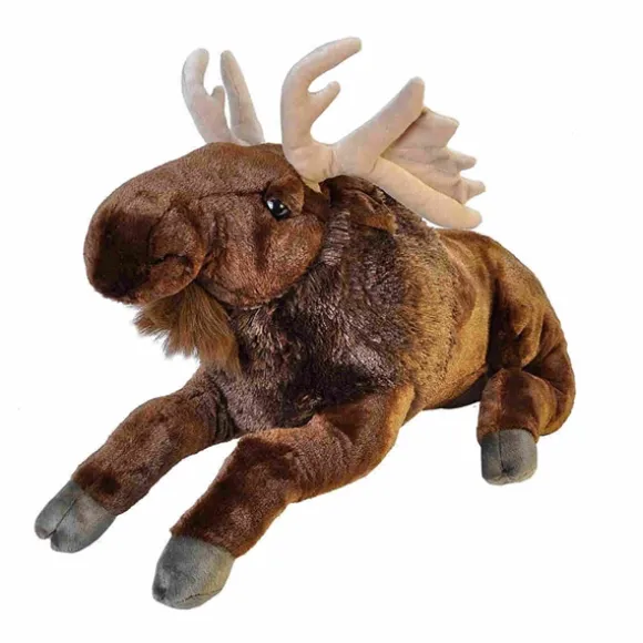 Cuddlekins Jumbo Moose Stuffed Animal by Wild Republic