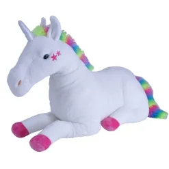 Cuddlekins Jumbo White Unicorn Stuffed Animal by Wild Republic