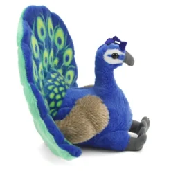 Cuddlekins Peacock Stuffed Animal by Wild Republic