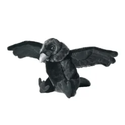 Cuddlekins Raven Stuffed Animal by Wild Republic