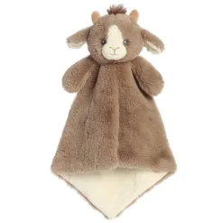Cuddlers Billie the Plush Goat Luvster Baby Blanket by Ebba