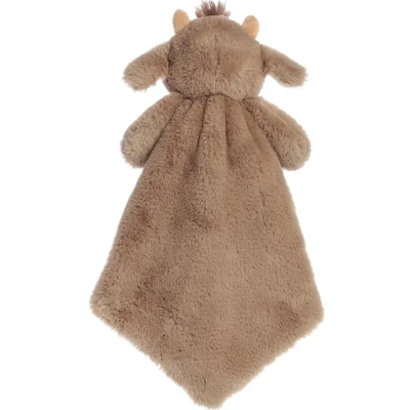 Cuddlers Billie the Plush Goat Luvster Baby Blanket by Ebba