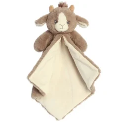 Cuddlers Billie the Plush Goat Luvster Baby Blanket by Ebba