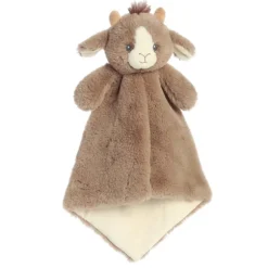 Cuddlers Billie the Plush Goat Luvster Baby Blanket by Ebba