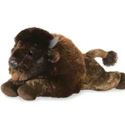 Cullen the Stuffed Buffalo Flopsie by Aurora