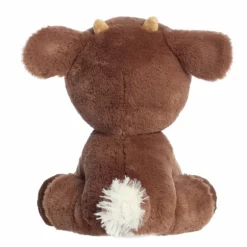 Dashing 13 Inch Cocoa Brown Plush Reindeer by Aurora