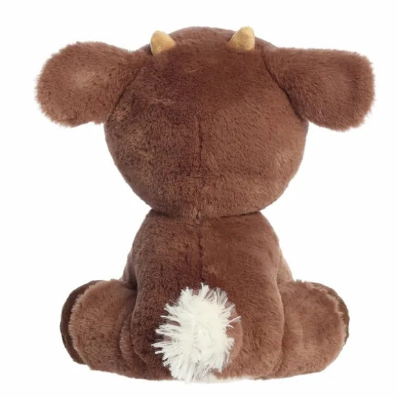 Dashing 13 Inch Cocoa Brown Plush Reindeer by Aurora