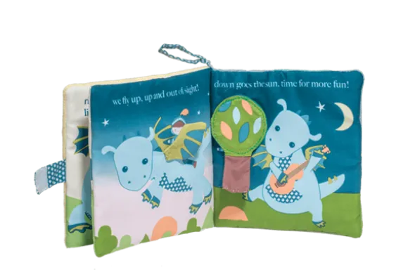 Demitri Dragon Plush Activity Book for Babies by Douglas