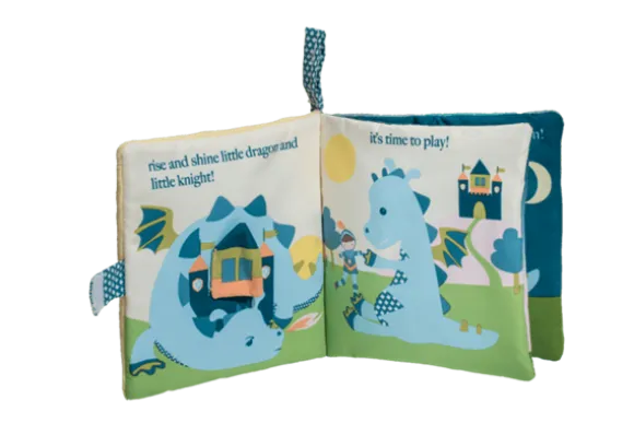Demitri Dragon Plush Activity Book for Babies by Douglas