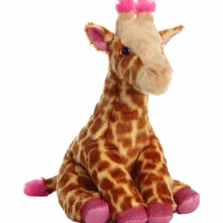 Destination Nation Pink Giraffe Stuffed Animal by Aurora