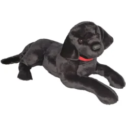 Dickens the Jumbo Stuffed Black Lab by Douglas