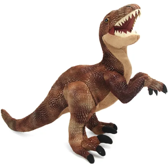 Dinosauria Realistic Velociraptor Stuffed Animal by Wild Republic