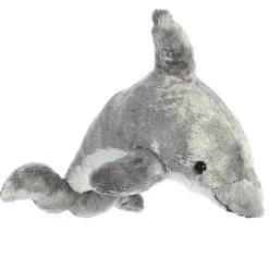 Dorsey the Stuffed Dolphin Mini Flopsie by Aurora