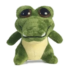 Dreamy Eyes Little Green Alligator Stuffed Animal with Sound by Aurora
