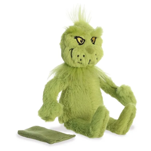 Dr. Seuss Grinch Magnetic Shoulderkins Plush by Aurora