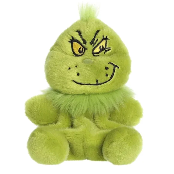 Dr. Seuss Grinch Smirk Palm Pals Plush by Aurora