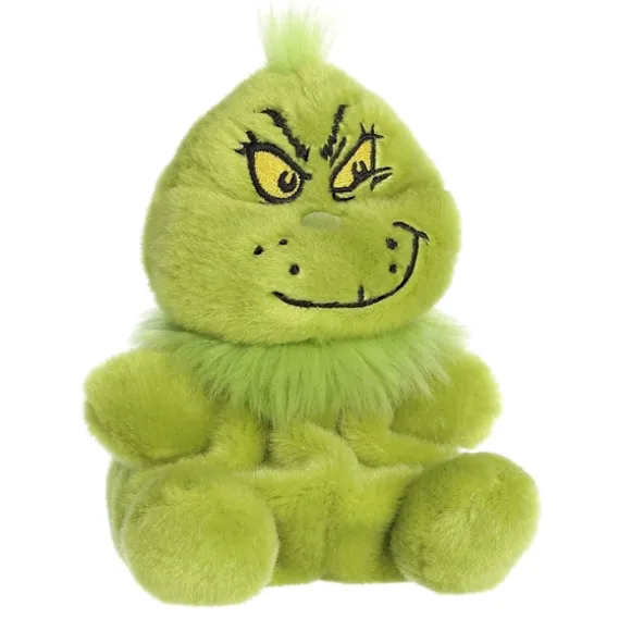 Dr. Seuss Grinch Smirk Palm Pals Plush by Aurora