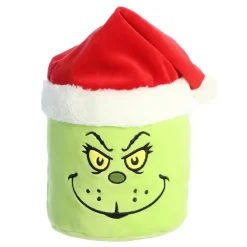 Dr. Seuss 6 Inch Plush Santa Grinch Mallow by Aurora