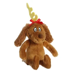 Dr. Seuss Max the Dog Magnetic Shoulderkins Plush by Aurora