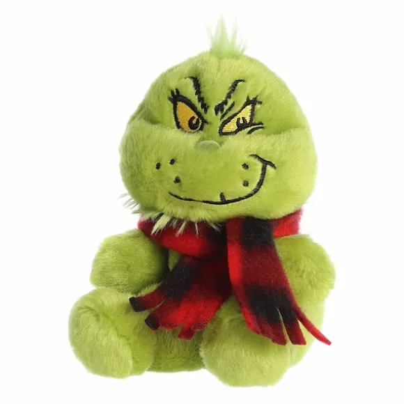 Dr. Seuss Plush Grinch with Scarf Palm Pals by Aurora