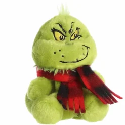 Dr. Seuss Plush Grinch with Scarf Palm Pals by Aurora