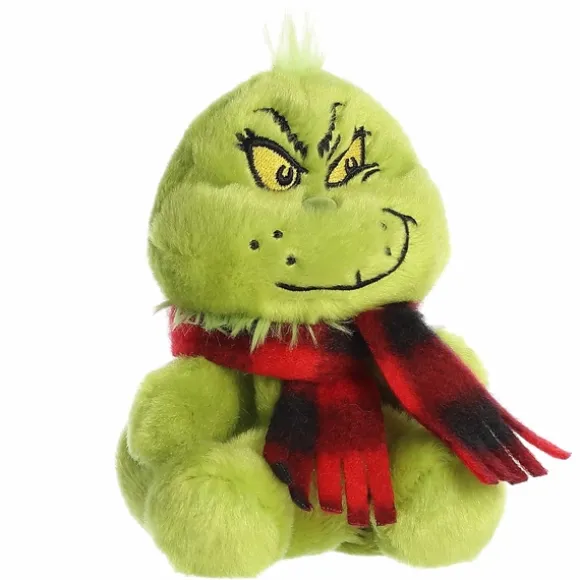 Dr. Seuss Plush Grinch with Scarf Palm Pals by Aurora