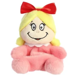 Dr. Seuss Stuffed Cindy-Lou Who Palm Pals Plush by Aurora