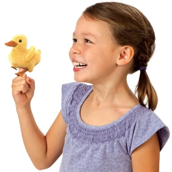 Duckling Finger Puppet by Folkmanis Puppets