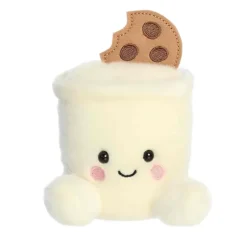 Duncan the Plush Milk and Cookies Palm Pals by Aurora