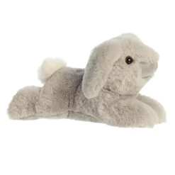Dusty the Plush Grey Lop Bunny Mini Flopsie by Aurora