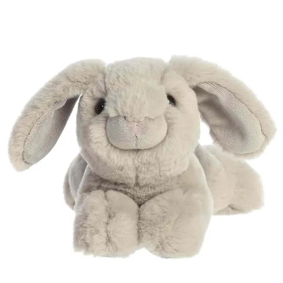 Dusty the Plush Grey Lop Bunny Mini Flopsie by Aurora