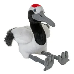 Eco-Friendly Cuddlekins 12 Inch Stuffed Red-Crowned Crane by Wild Republic