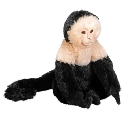 Eco-Friendly Cuddlekins 12 Inch Stuffed White Faced Capuchin by Wild Republic