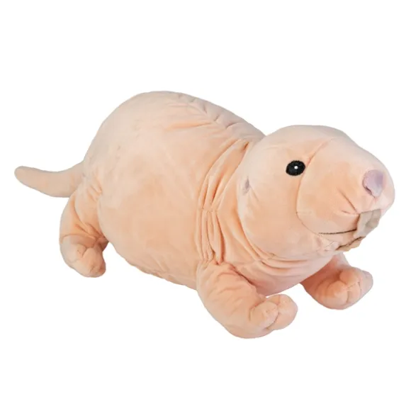 Eco-Friendly Cuddlekins 12 Inch Stuffed Naked Mole Rat by Wild Republic