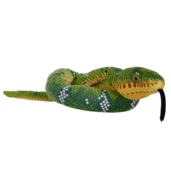 Eco-Friendly 54 Inch Stuffed Emerald Tree Boa Snake by Wild Republic