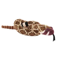 Eco-Friendly 54 Inch Stuffed Western Diamondback Rattlesnake by Wild Republic