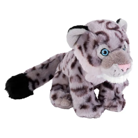 Eco-Friendly Mini Cuddlekins 8 Inch Stuffed Snow Leopard Cub by Wild Republic
