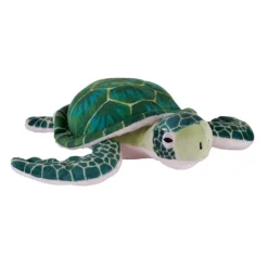 Eco-Friendly Mini Cuddlekins 8 Inch Stuffed Green Sea Turtle by Wild Republic