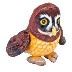 Eco-Friendly Rainforest 4.5 Inch Plush Spectacled Owl by Wild Republic