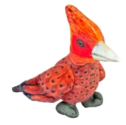 Eco-Friendly Rainforest 4.5 Inch Plush Chestnut Woodpecker by Wild Republic