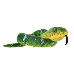 Eco-Friendly Rainforest 54 Inch Plush Emerald Tree Boa Snake by Wild Republic