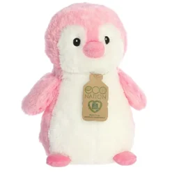 Eco Nation Hugs Plush Pink Penguin by Aurora