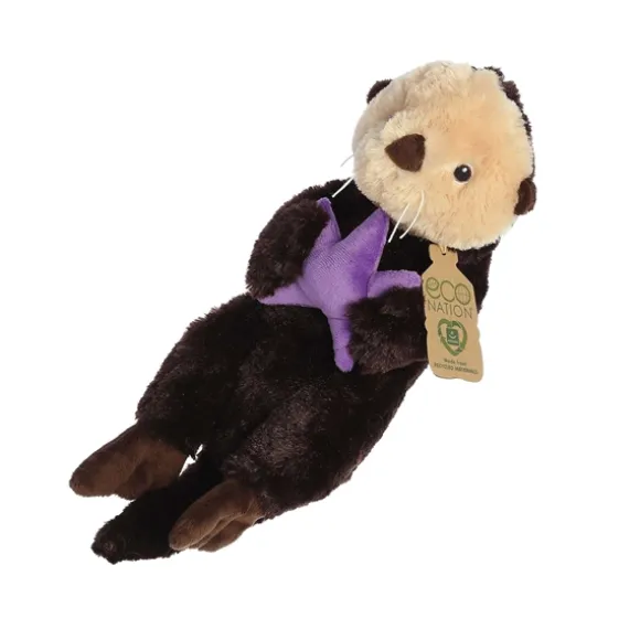 Eco Nation Hugs Plush Sea Otter by Aurora