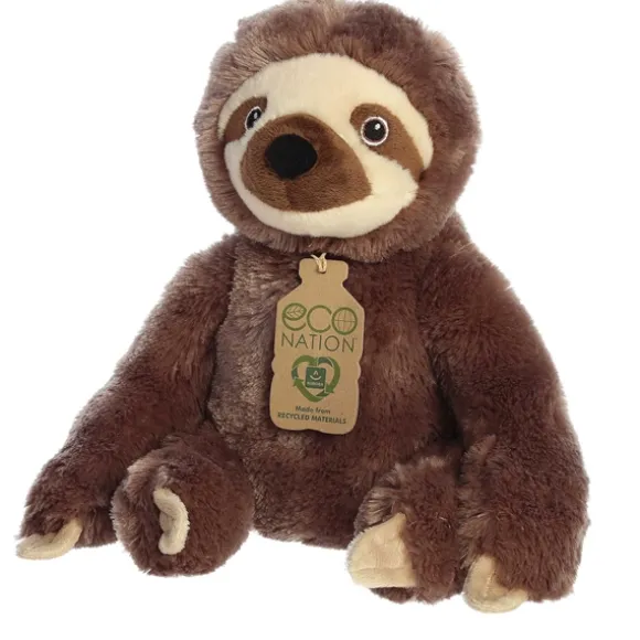 Eco Nation Hugs Plush Sloth by Aurora