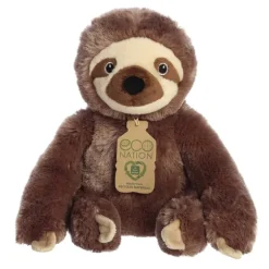 Eco Nation Hugs Plush Sloth by Aurora