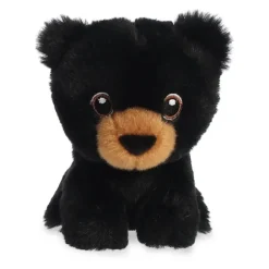 Eco Nation Mini Stuffed Black Bear by Aurora