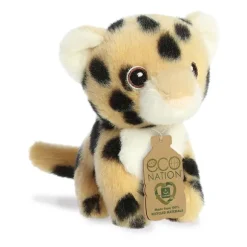 Eco Nation Mini Stuffed Cheetah by Aurora