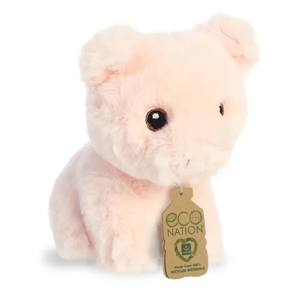 Eco Nation Mini Stuffed Pig by Aurora