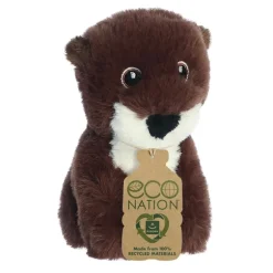 Eco Nation Mini Stuffed River Otter by Aurora