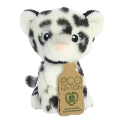 Eco Nation Mini Stuffed Snow Leopard by Aurora